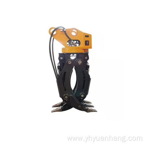 excavator hydraulic rotating grab mini excavator